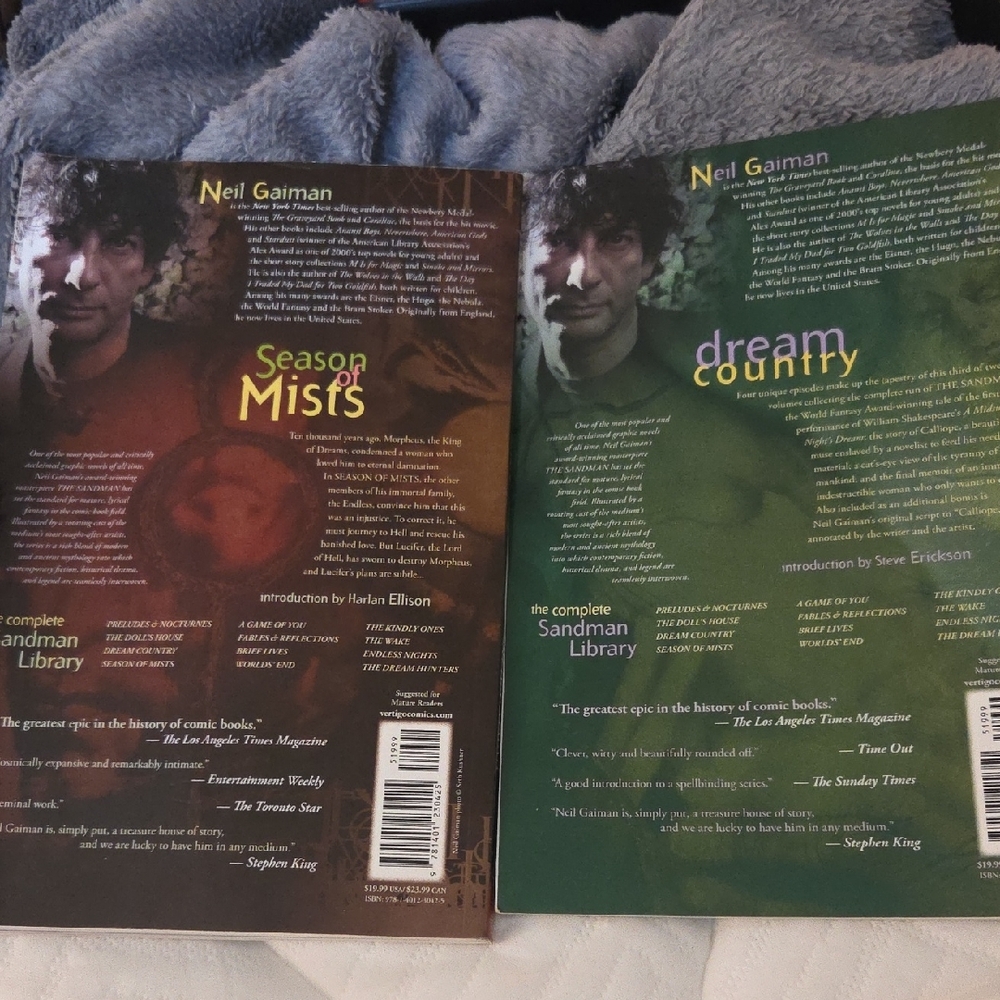 Sandman Graphic Novels by Neil Gaiman - Picture 2 of 12